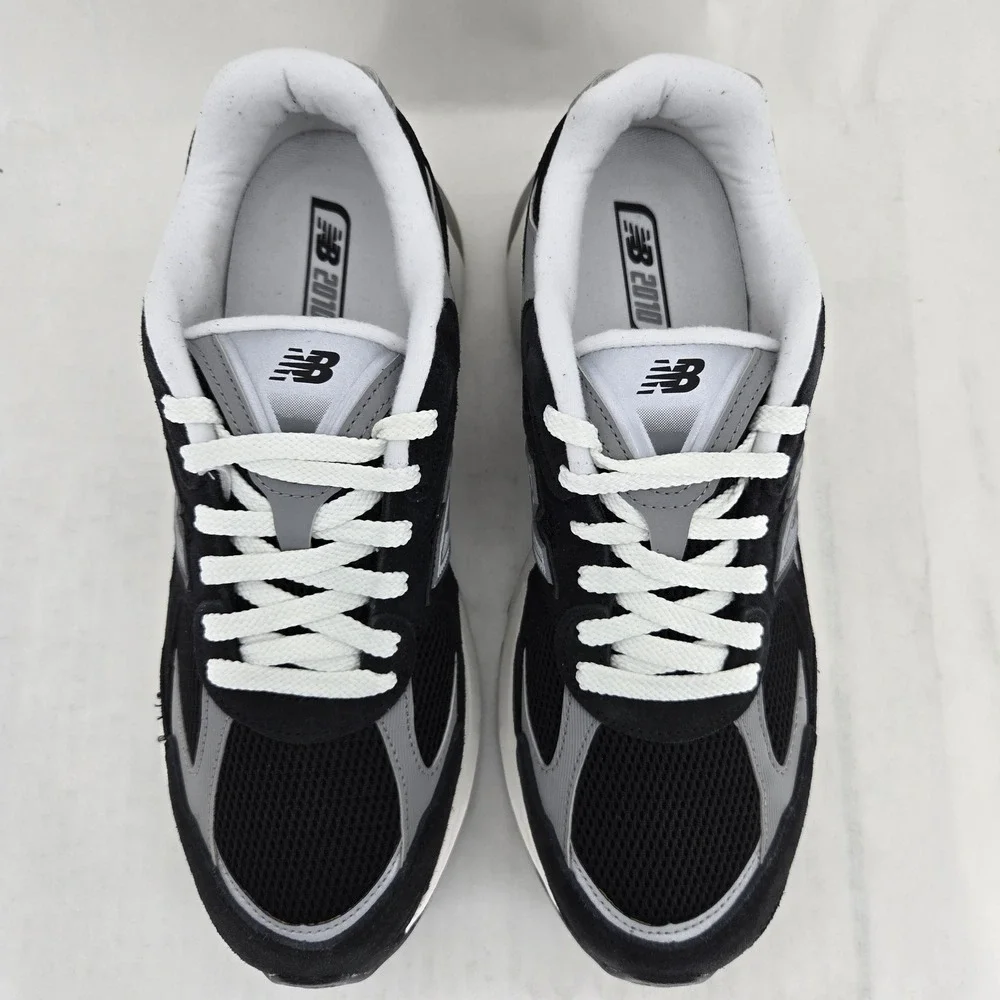 New Balance 2010 Black Grey Suede Mesh Sneakers U2010892 Mens 11.5 Womens 13